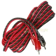 DS18 16 FT 2 Channel Shielded Twisted Ultra Flex Interconnect Audio RCA Cable