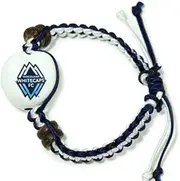 MLS Vancouver Whitecaps FC Go Nuts Kukui Nut Macrame Bracelet