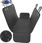 Dog Back Seat Cover, Waterproof, Scratchproof, Hammock, Black