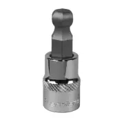 Sealey Ball-End Hex Socket Bit 10mm 3/8"Sq Drive SBBH008