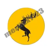 GOT House Baratheon Stag Game of Thrones Golf Ball Marker