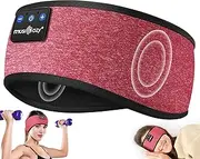 MUSICOZY Sleep Headphones Bluetooth Headband Wireless Music Headband Headphones, Earbuds IPX6 Waterproof for Side Sleepers Women Men Workout Running Insomnia Travel Yoga Cool Gadgets Unique Gifts