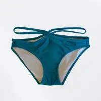在飛比找momo購物網優惠-【SeasonsBikini】黑標線條泳褲-006(泳裝泳衣