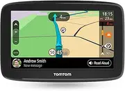 [TomTom] 5 Inch Car Sat Nav GO Basic with Updates via Wi-Fi, Lifetime Traffic via Smartphone and EU Maps, Smartphone Messages, Resistive Screen and TMC Receiver