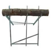 Portable Log Horse Holder Chainsaw Non-Slip Wood Stand 0.8m Bar Work