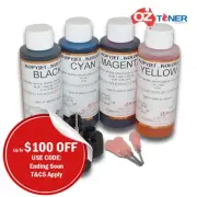 KopyJet Edible Cake Refill Ink Set (68ml x4) for Canon Pixma/Epson EcoTank Print