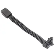 PCIE Cable for GPU - Portable 16 Pin GPU Adapter Cable - Graphics Card Elbow Cable, Extension Sleeved Adapter, GPU Connector Cable for Graphics Card Elbow Interface