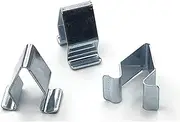Car Clips for Seat, 10/20 Silver Car Door Trim Panel Lining Clips Metal Interior Upholstery Retainer Rivet 4A0867276A/4A0867276B