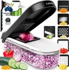 Vegetable Chopper - Cutter, Food Chopper, Veggie Onion with Container, Slicer, M