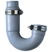 Fernco 1-1/4 In. x 1-1/2 In. Flexible PVC J-Bend PFT-150 Pack of 20 Fernco