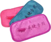 COMPUKAS 3pcs Eyelash Extension Pad Soft Forehead Cushion for Lash Grafting Versatile Colors Comfortable Lash Extension Accessories for