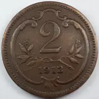 在飛比找蝦皮購物優惠-奧匈帝國-奧地利帝國 2赫勒硬幣 年份隨機