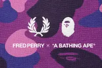 在飛比找Yahoo!奇摩拍賣優惠-FRED PERRY x A BATHING APE 聯名系