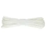 Dyna-X Paracord Heavy Duty Emergency White Parachute Cord - USA Made
