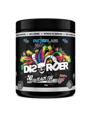 FACTION LABS DISORDER PRE WORKOUT 50 SERVES PREWORKOUT HI-ENERGY FOCUS