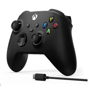 Xbox one/xbox Series X無線控制器/手把XBOX 原廠USB-C 纜線(磨砂黑)