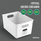 1/2/6x Large Storage Container Handle Cabinet Pantry Fridge Bathroom Organiser