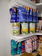Pouch Rack Food Pouch Holder Organizer Gerber Beech Nut Serenity Cerebelly Siggi