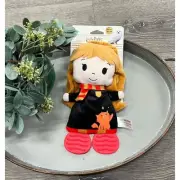 Harry Potter Hermoine Granger Blanky With Teether Crinkle Soft Toy Infant Baby