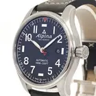 Alpina Men'S Watch Star Timer Pilot Al-525Nn4S6 Dark Blue Dial Automatic