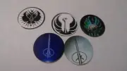 Pre Cut One Inch Bottle Cap Images Star Wars Jedi Free Ship