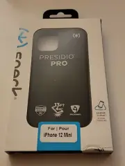 iPhone 12 MINI (5.4")Speck® PRESIDIO 2 PRO Antimicrobial Case Cover- NEW