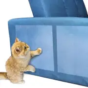 12 Pcs Cat Anti Scratch Deterrent Tape Furniture Protectors for Sofa Couch Bed