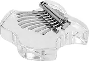 JOINPAYA 8 Back to School Musical Instruments Finger Thumb Piano Thumb Piano Finger Harp Instrument Finger Piano Musical Instruments and Accessories Acrylic Transparent
