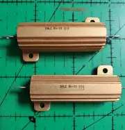 Resistors Wirewound RH-50-50 1% Vishay 50 ohms 50w 1% Chassis 2pcs