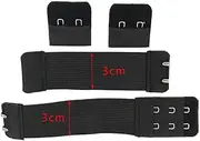 [WOFASHPURET] 12pcs Lingerie Buckles Bra Extension Buckle Stretchy Bra Straps for Women Band Extenders Underwear Accessories Multi-purpose Wig