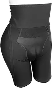 [SDLION] High Waist Men's Hiding Gaff Panty Shapwear Transgender Booty Enhancer Pad Underwear Boxer Briefs Shorts