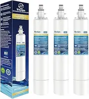 847200 Fridge Water Filter Compatible with Fisher Paykel 847200 847200-WF 847200WF 847200-2 FWC3 EFF-6049A RF522ADUX5 RF522WDRUX5 RF522BRDUB5 RF605QDUVX1 RS9120WRJ1 RS9120WLJ1 RS9120WRU,Pack of 3