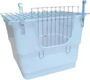 FewNvWa Rabbit -nestbox Cage Breathable Easy to Clean Hase Breeding Box Hutch Box for Hedgehogs Chinchilla Squirrels