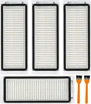 [YBVABE] Filter for Dreame L20 Por / L20 Ultra/L30 Ultra - Washable High Efficiency Filters Vacuum Cleaners Spare Accessories Replacement Filters Pack of 4 Filter and 2 Cleaning Tool