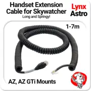 Lynx Astro Premium Handset Cables for Saxon / Sky-Watcher AZ Goto & AZ GTi Mount