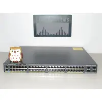 在飛比找蝦皮購物優惠-Cisco WS-C2960X-48FPS-L 48-Por