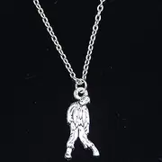 [ZOJK] Necklace 12X27Mm Pendant Short Long Women Men Colar Gift Jewelry Choker