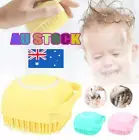 Silicone Bath Body Brush Scrubber with Soap Dispenser-Handheld Bath Scrubber TO