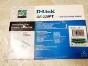 D-LINK DE-220PT MULTI-PORT 16-BIT ETHERNET ISA ADAPTER network New in box