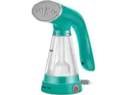 True & Tidy TS-20 Teal Tidy Steam Hand Held Garment Steamer Teal
