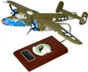 US Army B-25H Mitchell Air Apache Desk Top Display WWII Model 1/41 SC Airplane