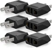 Europe To American Outlet Plug Adapter, European Eu To Us Travel Power Adapter Plug, Eu/italy To Usa/kanada Outlets Converter Wall Plug Ac Adapters -