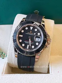 在飛比找Yahoo!奇摩拍賣優惠-玩錶人Rolex 126655永恆玫瑰金/2021二手極新錶