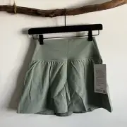 Lululemon Size 6 Align High Rise Skirt Palm Court ( 3” Inseam ) SOLD OUT