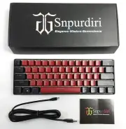New, Black & Red SNPURDIRI Mini Gaming Keyboard V900.