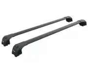 For Toyota Rav 4 2018-Up Roof Rack Cross Bars Metal Bracket Flush Rail Alu Black