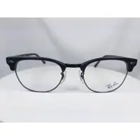 在飛比找蝦皮購物優惠-『逢甲眼鏡』Ray Ban雷朋 光學鏡框 全新正品 黑色眉框