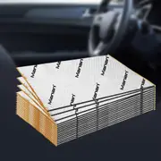 Manan 10pc Butyl Sound Deadener 50x40cm Heat Shield Noise Insulation Mat Sheet