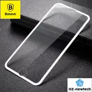 iPhone 6 7 8Plus Full Screen Tempered Glass Protector with PET Soft Edge*Baseus*