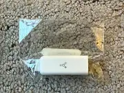 Apple iPod OEM FireWire adapter 4 to 6 pin connector 591-0080